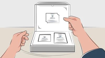 Das Dogscan-Testpaket wird geöffnet